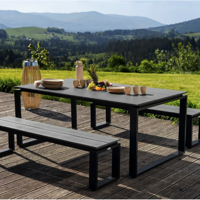 Садовая скамейка (на кладбище) Di Volio Pisa 160см серый