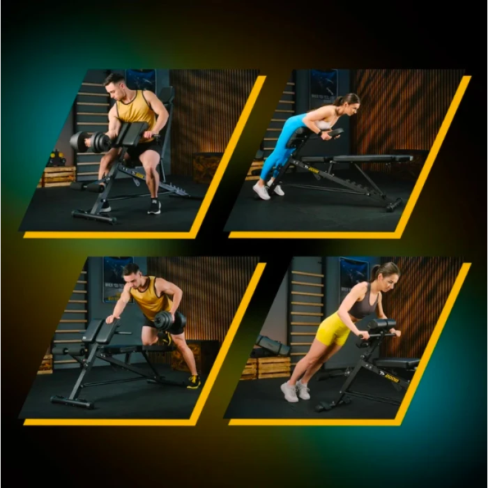 Скамейка тренировочная Trex Sport TX-200B с партой Скотта