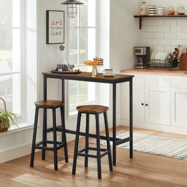 Барный стол и 2 барных стула Leobert Kidol в стиле Loft