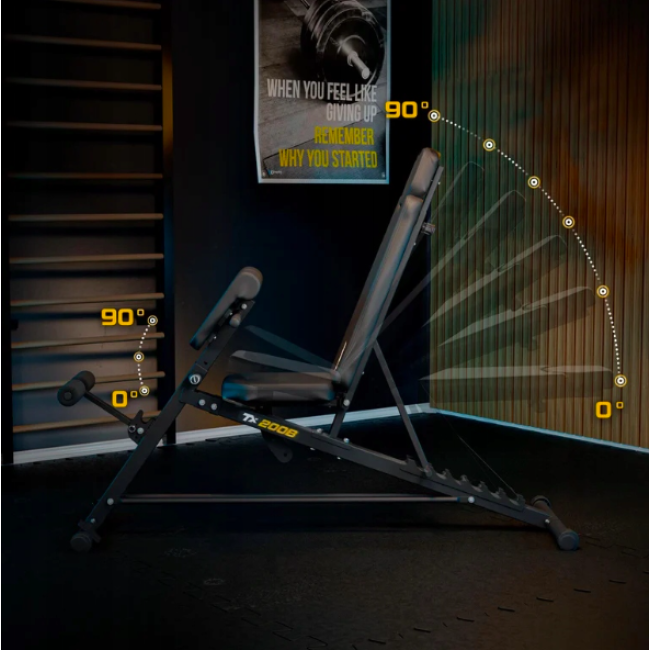 Скамейка тренировочная Trex Sport TX-200B с партой Скотта