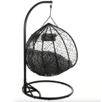 Подвесное кресло-кокон Di Volio Foggio двухместное черный