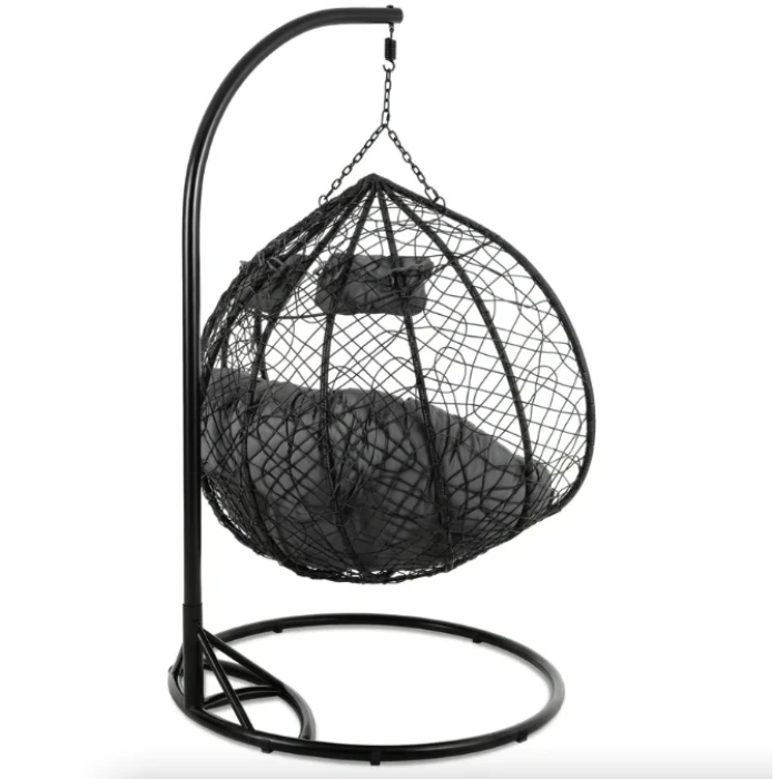 Подвесное кресло-кокон Di Volio Foggio двухместное черный