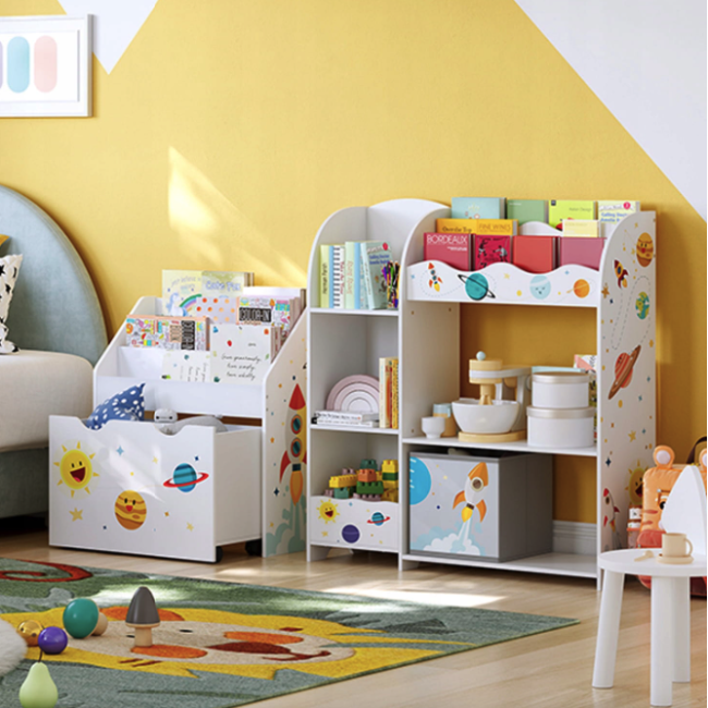 Стеллаж-органайзер Leobert Dreamer + 2 ящика кубика