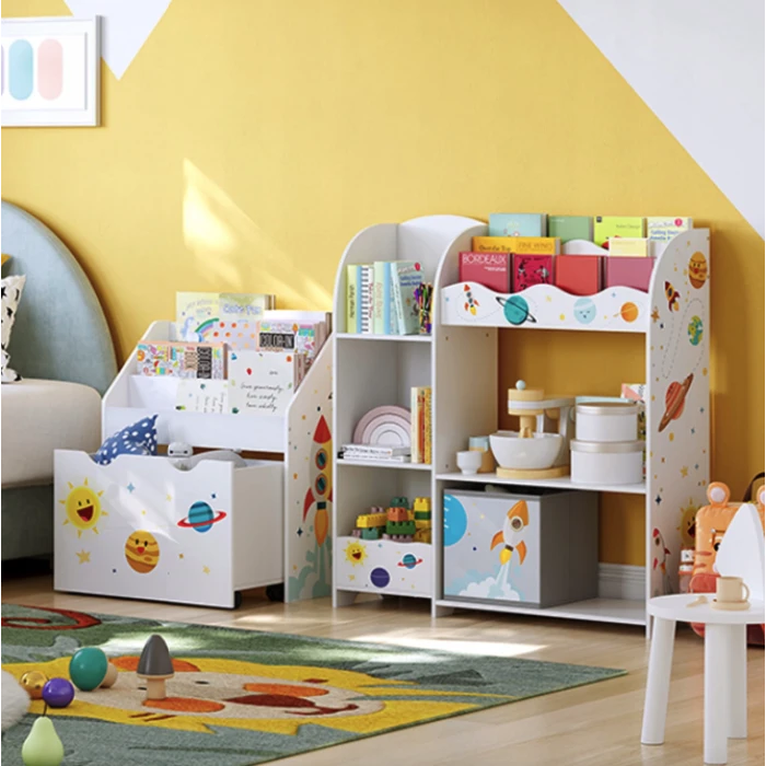 Стеллаж-органайзер Leobert Dreamer + 2 ящика кубика