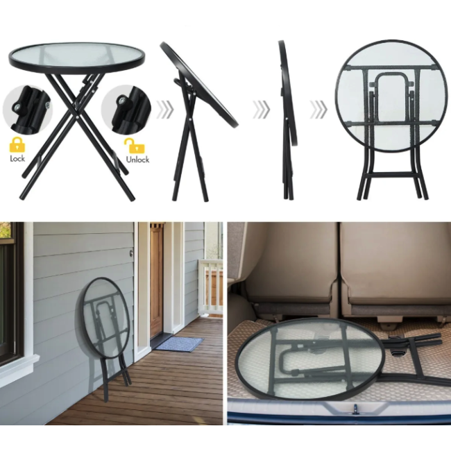 Садовый стол Costway Sigma X-образная конструкция