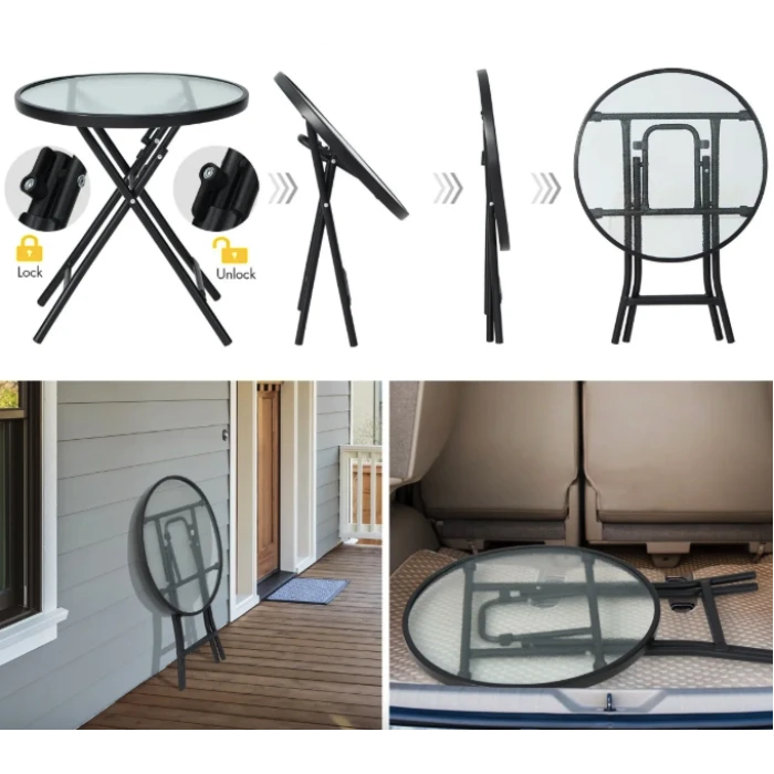 Садовый стол Costway Sigma X-образная конструкция