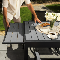 Стол Di Volio Comlo раздвижной серый