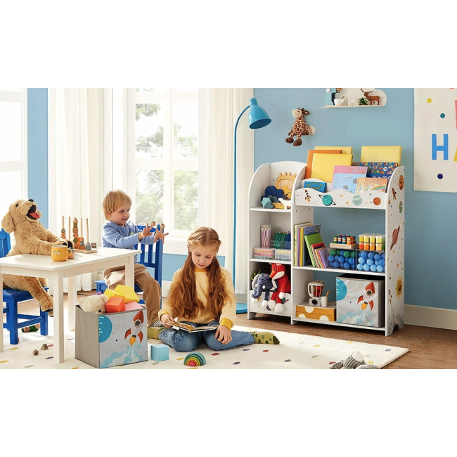 Стеллаж-органайзер Leobert Dreamer + 2 ящика кубика