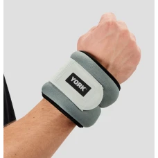 Утяжелители York Fitness Soft для рук и ног 2х1кг серый