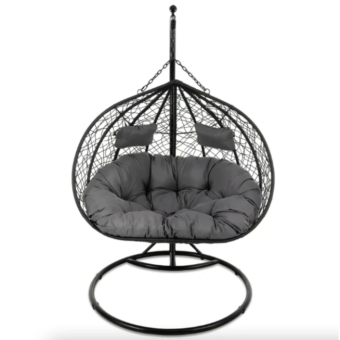 Подвесное кресло-кокон Di Volio Foggio двухместное черный