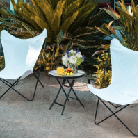 Садовый стол Costway Sigma X-образная конструкция