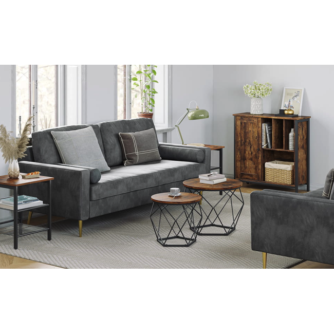 Комплект журнальных столиков Leobert Watson 2 шт в стиле Loft