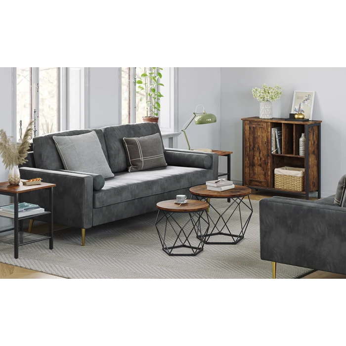 Комплект журнальних столиків Leobert Watson 2 шт в стилі Loft