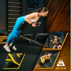 Лавка тренувальна Trex Sport TX-200B із партою Скотта