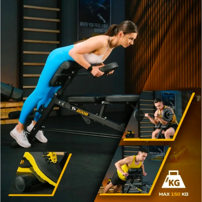 Скамейка тренировочная Trex Sport TX-200B с партой Скотта