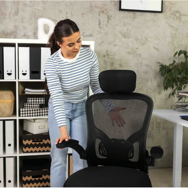 Офисное кресло Di Volio Praso черный