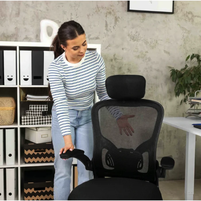 Офисное кресло Di Volio Praso черный