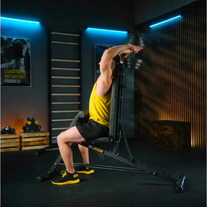 Скамейка тренировочная Trex Sport TX-200B с партой Скотта