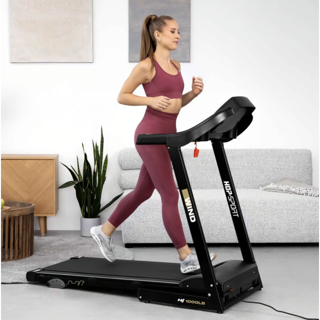 Бігова доріжка Hop-Sport HS-1000LB Wind сірий