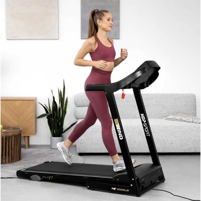 Бігова доріжка Hop-Sport HS-1000LB Wind сірий