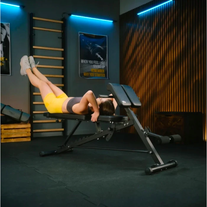 Скамейка тренировочная Trex Sport TX-200B с партой Скотта