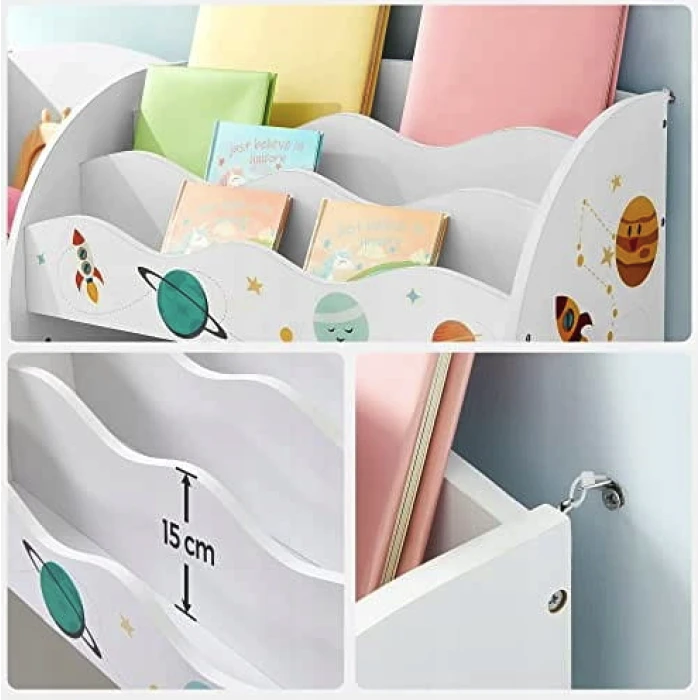 Стеллаж-органайзер Leobert Dreamer + 2 ящика кубика