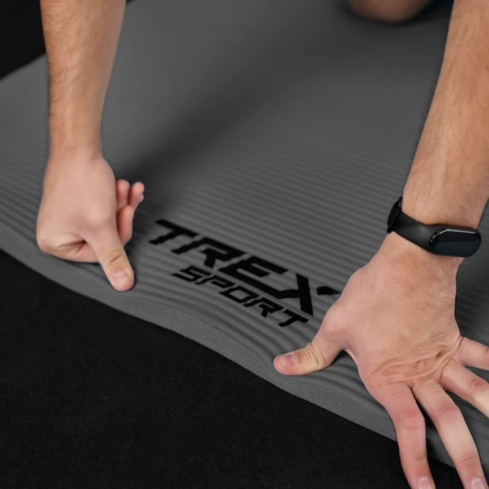 Коврик для йоги Trex Sport TX-029NGM NBR 2см 190х80 серый