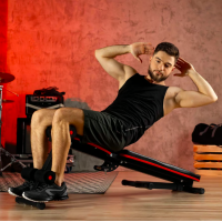 Лавка тренувальна Hop-Sport HS-1010 Pro універсальна для жиму та пресу