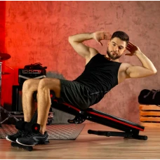 Лавка тренувальна Hop-Sport HS-1010 Pro універсальна для жиму та пресу