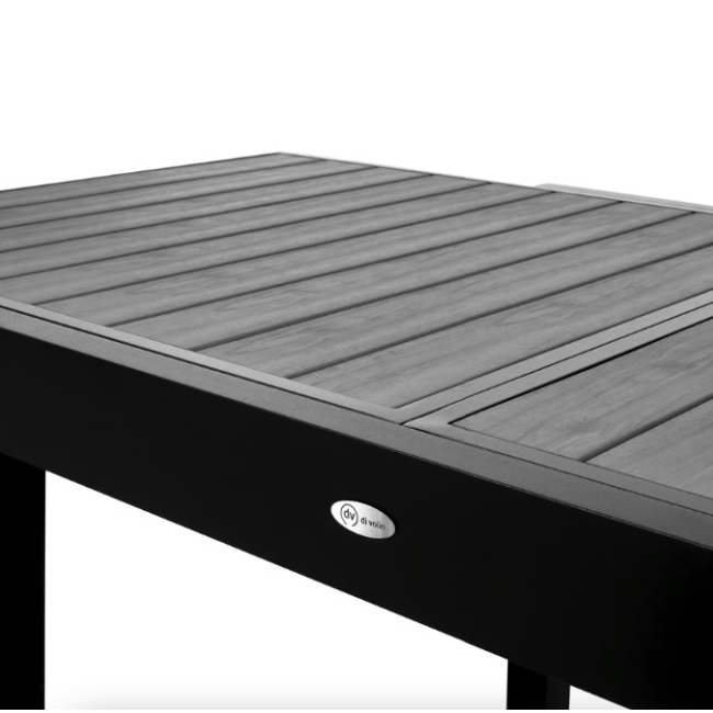 Стол Di Volio Comlo раздвижной серый