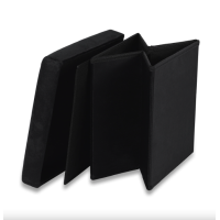 Пуф Leobert Osama 19 л складаний чорний