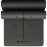 Йога-мат Hop-Sport PU 0,5см 183 x 68см HS-P005GM чорний