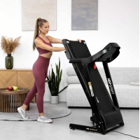 Бігова доріжка Hop-Sport HS-1000LB Wind сірий