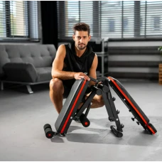 Лавка тренувальна Hop-Sport HS-1010 Pro універсальна для жиму та пресу