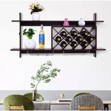 Настенная винная стойка Costway Kasta в стиле Loft