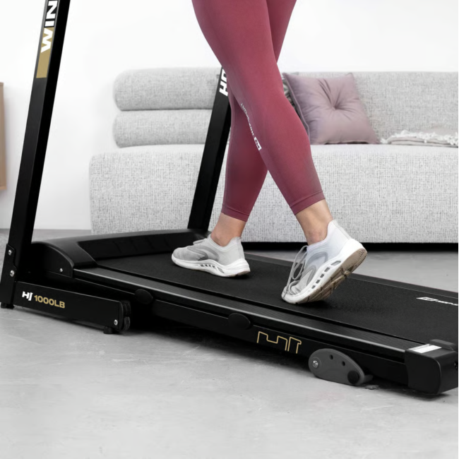 Бігова доріжка Hop-Sport HS-1000LB Wind сірий