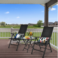 Садовый стол Costway Sigma X-образная конструкция