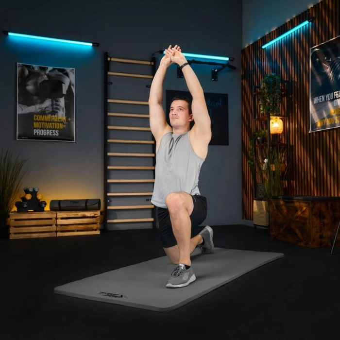 Коврик для йоги Trex Sport TX-029NGM NBR 2см 190х80 серый