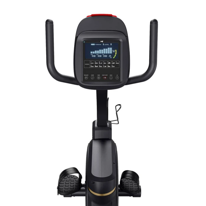 Горизонтальний велотренажер Hop-Sport HS-5000L Ranker чорно-золотистий