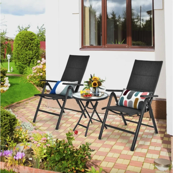 Садовый стол Costway Sigma X-образная конструкция