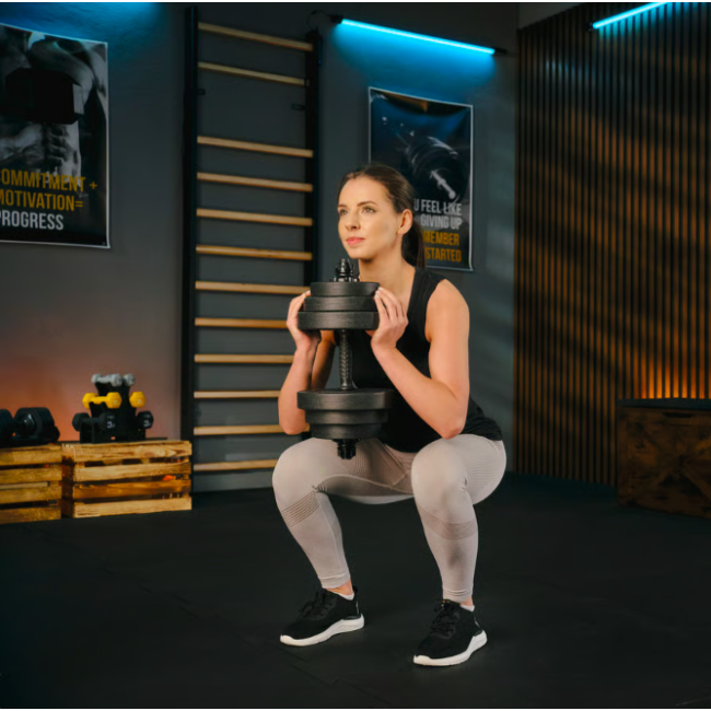 Гантели композитные TREX Sport TX-010SK 2х10кг