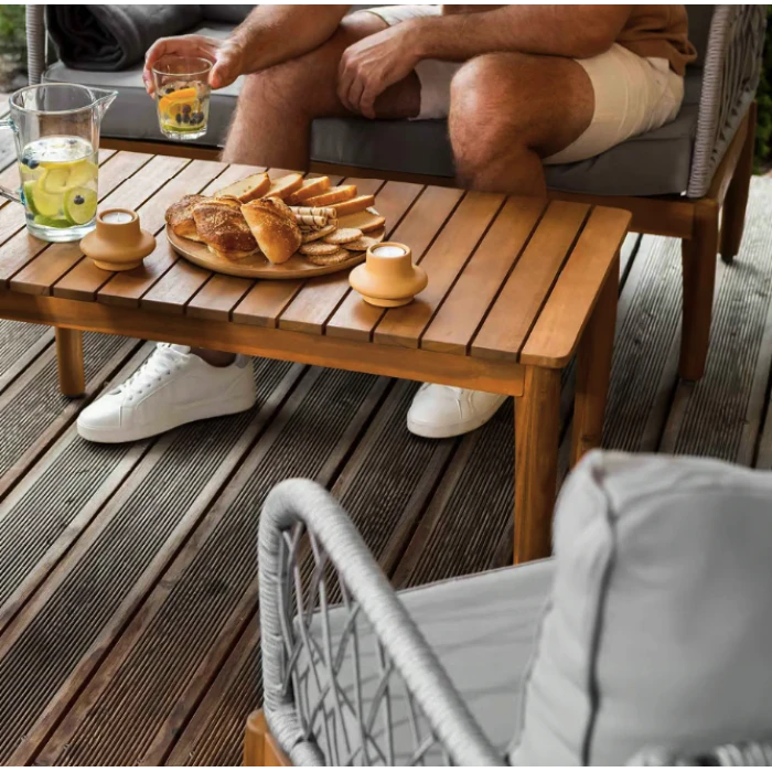 Комплект садових меблів Di Volio Ragio сірий