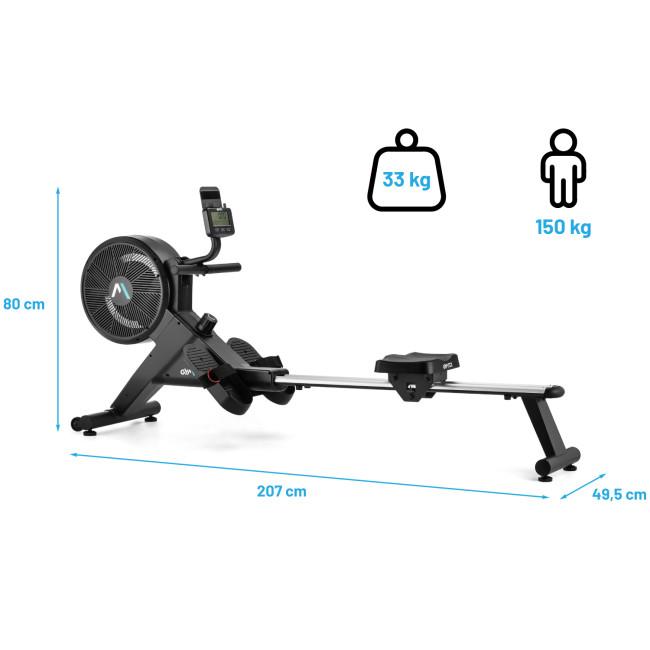 Гребний тренажер Gymtek XR1500 аеромагнітний