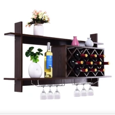 Настенная винная стойка Costway Kasta в стиле Loft