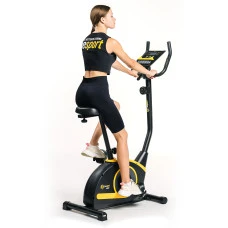 Велотренажер Besport BS-1040 BOXER магнітний чорно-жовтий