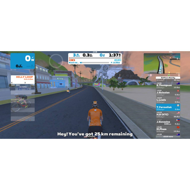 Велотренажер Besport BS-6047 MAYBIKE электромагнитный черно-желтый