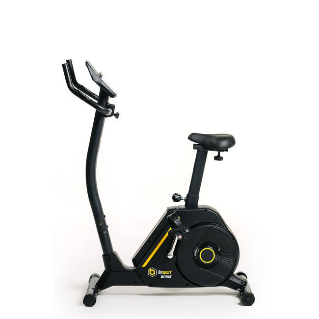 Велотренажер Besport BS-6047 MAYBIKE электромагнитный черно-желтый