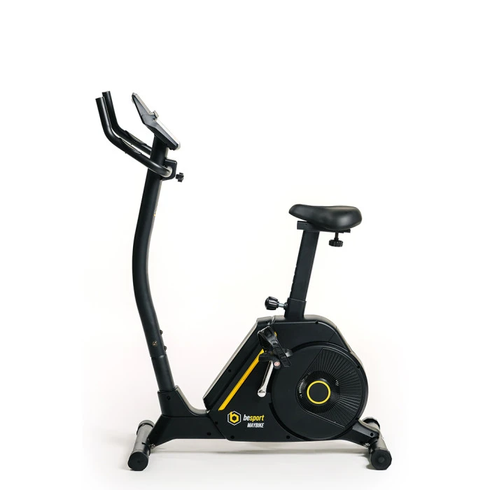 Велотренажер Besport BS-6047 MAYBIKE электромагнитный черно-желтый