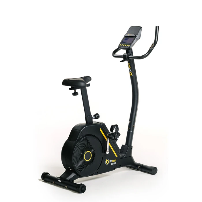 Велотренажер Besport BS-6047 MAYBIKE электромагнитный черно-желтый