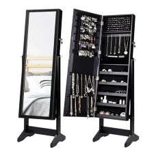 Підлогове дзеркало-шафа Chomik PAKS чорний